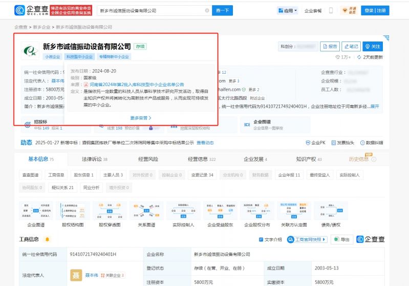 新鄉(xiāng)市誠(chéng)信振動(dòng)設(shè)備有限公司：科技與創(chuàng)新的佼佼者